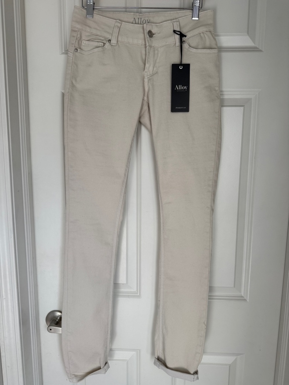 ALLOY Beige Slim Stretchy Skinny Jeans